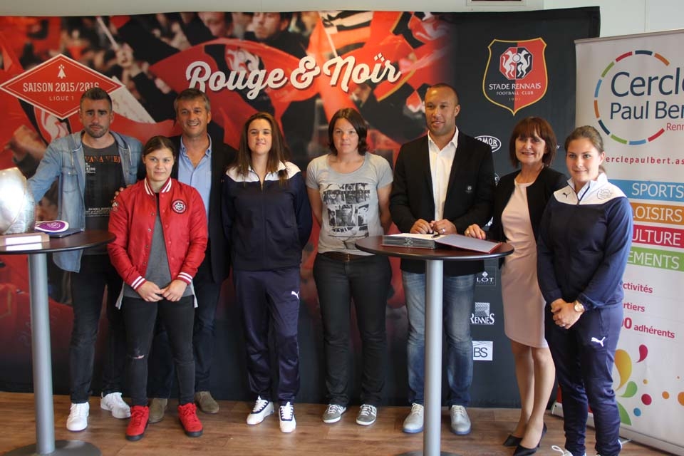 2016-06-17 Feminines partenariat Stade Rennais